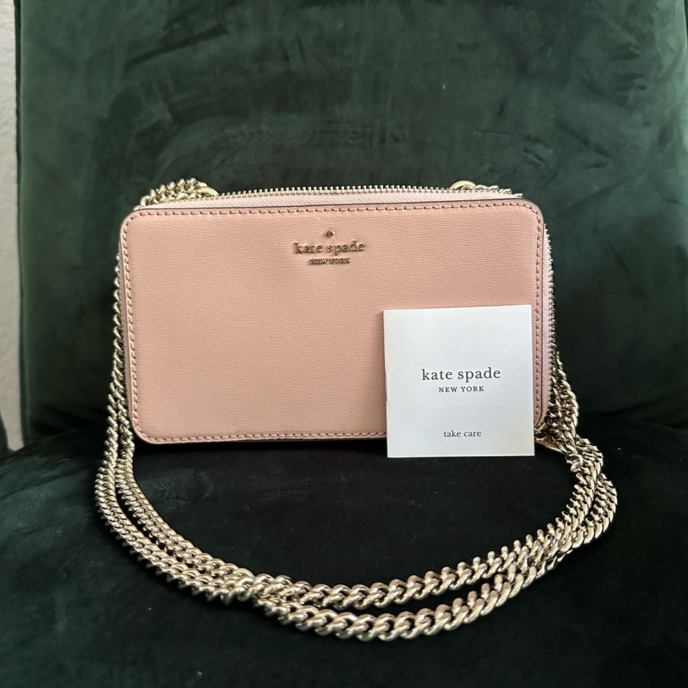 Kate Spade Connie Double Zip Chain Crossbody